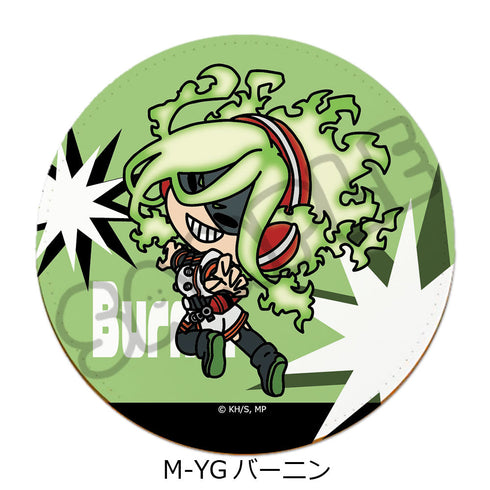『僕のヒーローアカデミア』みんなmochocho化大作戦! 第3弾 レザーコースター M-YG バーニン